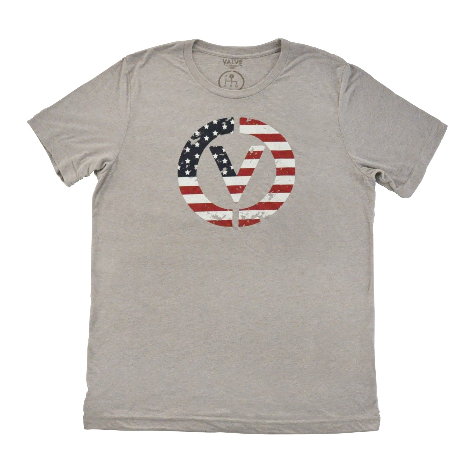 Men's American Flag V Circle